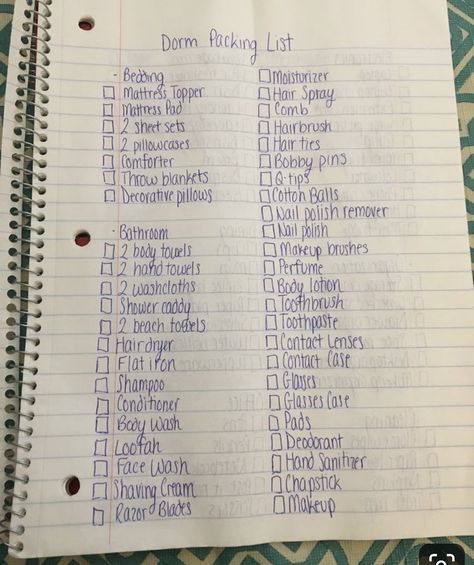 Things To Go To College For, College Dorm Necessities Freshman Year, Things You Need In College, College Necessities Freshman Year, Accomodation Room Decor, College List Packing Freshman Year, Dorm Necessities Freshman Year, College Needs List Freshman Year, College Must Haves Freshman Year