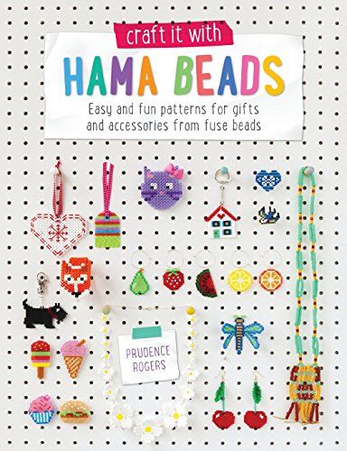 Craft it with Hama Beads: Easy and fun patterns for gifts... https://www.amazon.co.uk/dp/1446305775/ref=cm_sw_r_pi_dp_x_zAo0zbGM9ZB59 Hama Beads Easy, Easy Perler Bead Patterns, Fuse Bead Patterns, Bracelets And Rings, Beading Patterns Free, Fun Patterns, Fuse Beads, Perler Bead Patterns, Bead Patterns