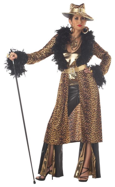 Female Pimp costume for women fur coat with Pimp hat Players Ball, 65 Birthday, Ball Outfits, Funny Couple Costumes, Idle Game, Players Club, Ball Birthday, Halloween Costume Outfits, Halloween 2016