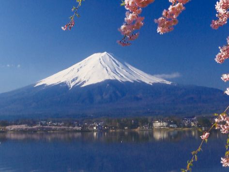 Japanese Scenery, Sacred Mountain, Mount Fuji, Mount Rainier, Tourist Attraction, Japan, Natural Landmarks