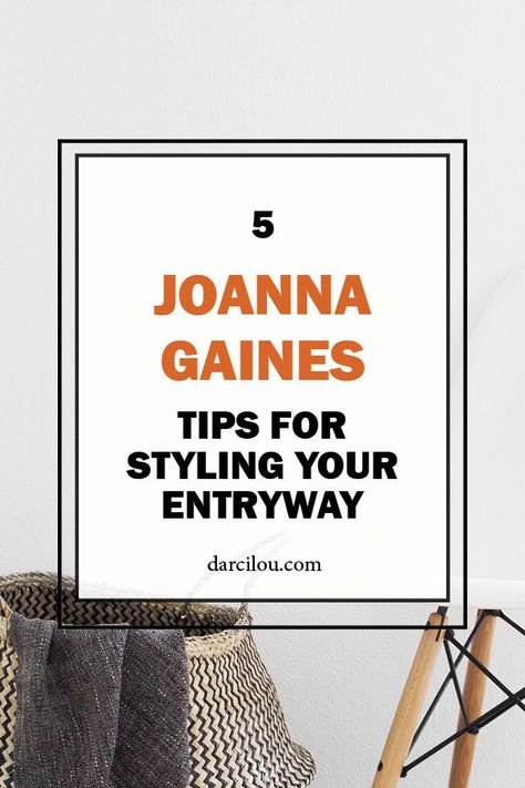 Joanna Gaines Entryway Foyers, Joanna Gaines Entryway, Fixer Upper Entryway, Farmhouse Entryway Ideas, Joanna Gaines Farmhouse, Jug Decor, Homemaking Tips, Chip And Joanna Gaines, Lifestyle Blogs