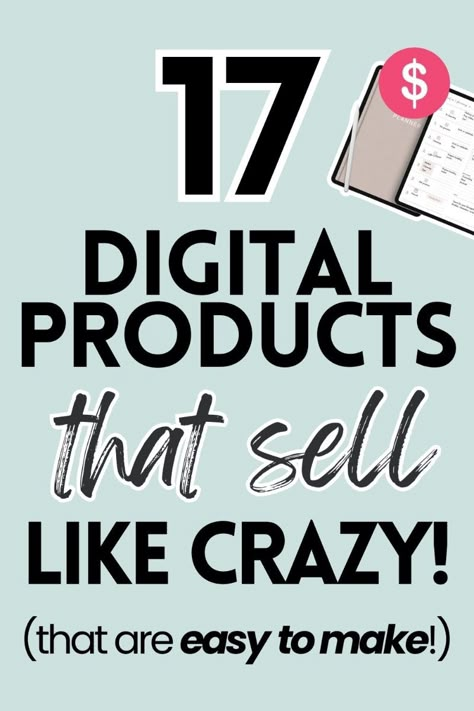 Here are 17 easy digital products to sell online and on Etsy that are in high demand and super profitable! This comprehensive guide reveals top digital product ideas perfect for beginners and seasoned sellers alike. Learn how to create and market items to turn your small business ideas into a reality!  With minimal investment and unlimited earning potential, these digital products can boost your online business effortlessly. Perfect for creative entrepreneurs looking to tap into the booming digital market. #DigitalProducts #EtsySeller #OnlineBusiness #PrintablePlanners #PassiveIncome #EtsyShop #DigitalArt #EBooks #ProfitableProducts Best Digital Products To Sell On Etsy, Templates To Sell On Etsy, Digital Ideas Design, Product Ideas To Sell Online, How To Do Market Research Business, Printable Items To Sell, Future Business Ideas, Custom Products To Sell, Popular Products To Sell Online