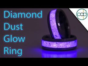 How To Make 12 Resin Rings Designs DIY epoxy resin 5-minute crafts - YouTube Resin Ring Ideas, Epoxy Rings, Diy Resin Ring, Epoxy Ring, Man Rings, Diy Uv Resin, Glow Ring, Resin And Wood Diy, How To Make Resin