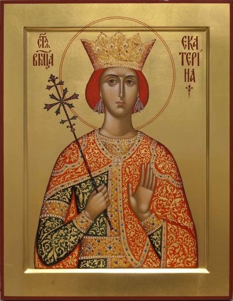 Saint Katherine, Saint Catherine, Greek Icons, Byzantine Art, St Catherine, Religious Icons, Orthodox Icons, Secret Garden, Quick Saves