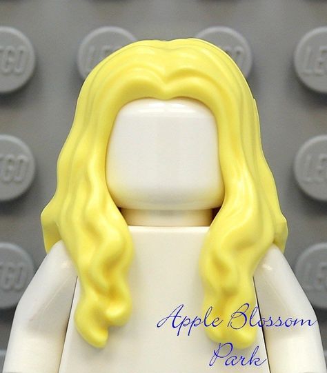 Ice White Hair, Pirate Female, Lego Hair, Lego Drawing, Fruit Slime, Dr Items, Lego Girls, Lego Micro, Lego People