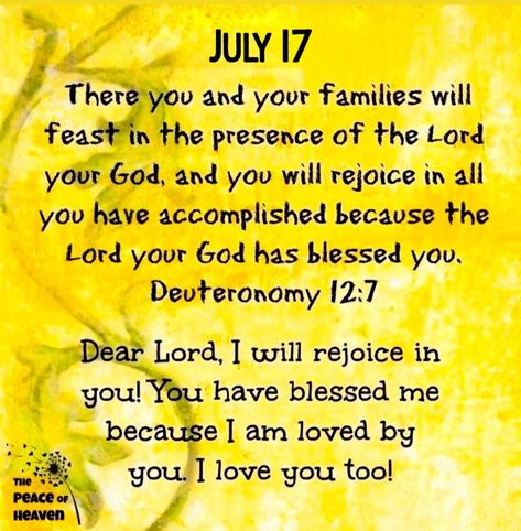 ~Amen~ 17 July 2023 💜🪻🙏✨✝️🌻🌹🍄🌷🌼 Xoxoxo July Prayer, July Blessings, Presence Of The Lord, Daily Blessings, Daily Scripture, Dear Lord, Daily Quotes, Love You, Quotes