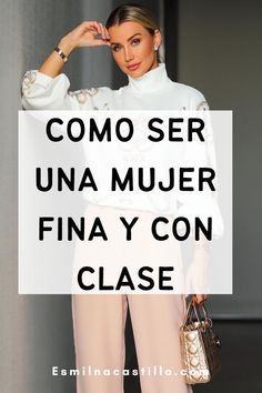 Ser una mujer fina y elegante trasciende utilizar ropa y complementos de marcas de lujo, es sinónimo de buen gusto, actitud, educación y clase. Es un estilo de vida que sólo varias personas deciden adoptar, pero ser elegante no es tan difícil como se ve y todas tenemos la posibilidad de llegar a serlo si deseamos. Por eso, te dejo algunos consejos para que sorprendas a todos y te conviertas en la mujer tan delicada que te agradaría ser. ¿Estás lista? Summer Outfits Men Streetwear, Summer Outfits Curvy, Summer Outfits Y2k, Korean Summer Outfits, Look Boho Chic, Summer Outfits Black, Look Casual Chic, Summer Outfits Women Over 40, Casual Chic Outfits