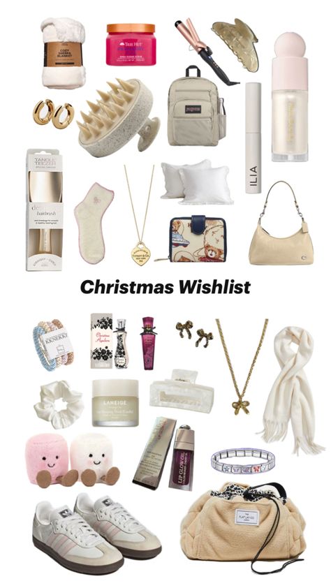 cute wish list // jewellery // shoes // make up // self care 🧖🏼‍♀️// plushies //  accessories // hair care // small extras! 😚 Things To Get Friends For Christmas, What Should I Get For Christmas, Cheap Wishlist Ideas, Christmas List Ideas 2024, Stuff To Ask For Christmas, Xmas List Ideas Teens, Christmas Wishlist Ideas On Paper, Xmas Wishlist Ideas, Cheap Wishlist