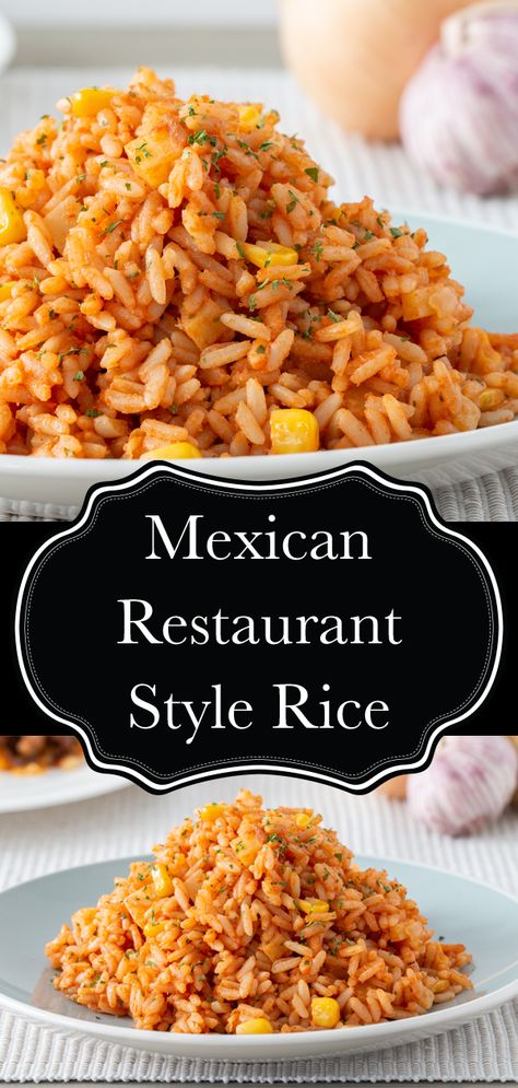 Mexican Rice Recipe Restaurant Style, Mexican Rice Restaurant Style, Restaurant Style Mexican Rice, Mexican Rice Casserole, Mexican Rice Recipe, Mexican Rice Easy, Spanish Rice Recipe, Mexican Rice Recipes, Mexican Meals