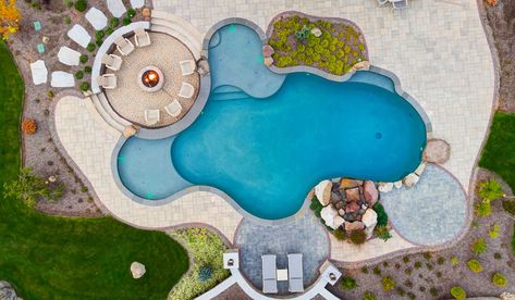 Architecture Pool Design, Swimming Pool Designs Plan, Organic Pool Design, Pool Layout Design, Resort Pool Design, Pool Designs Modern, Swimming Pool Shapes, Curved Pool, Organic Architecture Concept