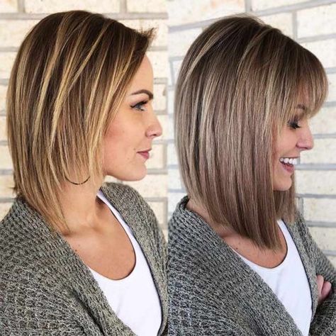 Modern Ways to Style a Bob with Bangs ★ See more: https://lovehairstyles.com/style-bob-with-bangs/ Latest Bob Hairstyles, Long Bob With Bangs, Long Bobs, Bangs Bob, Colors Hair, Bob Hairstyles With Bangs, Wavy Bob Hairstyles, Straight Blonde Hair, Bangs Hairstyles