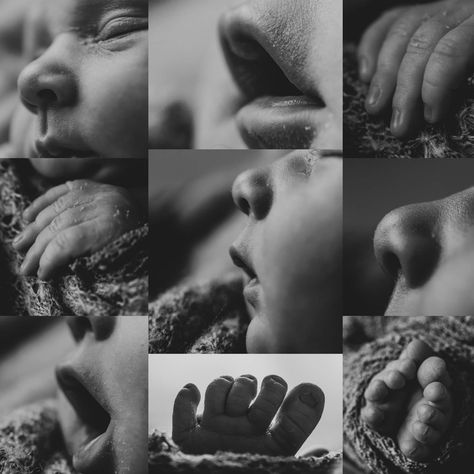 Plus Size Newborn Photography, Newborn Features Photography, Christian Newborn Photography, Newborn Feature Pictures, Simple Newborn Photos Outdoors, Newborn Photography Aesthetic, Diy Newborn Poses, 48 Hour Newborn Photography, Raw Newborn Photography