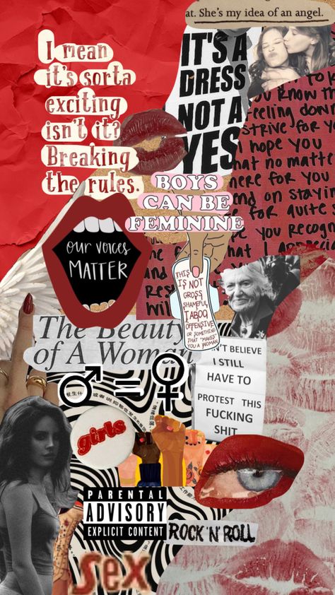 Gender Equality Collage, Gender Collage, Feminist Collage Art, Feminist Collage, Feminist Magazine, Feminism Poster, Paula Scher, Gender Stereotypes, Anne Of Cleves