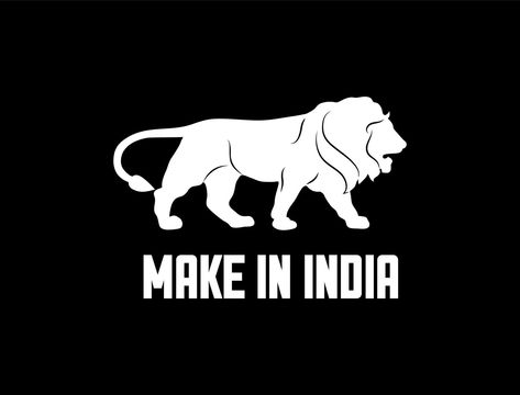 make in india logo vector, make in india icon free vector Make In India Logo Design, Make In India Logo, India Logo, Rs Logo, Make In India, Clip Art Pictures, Paper Plants, Factory Lighting, School Project