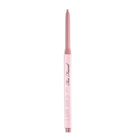 Too Faced Lip Liner, Lip Liner Aesthetic, Pink Lip Liner, Sephora Wishlist, Angel Makeup, Skincare Habits, Korean Lips, Makeup Wishlist, Best Lip Balm