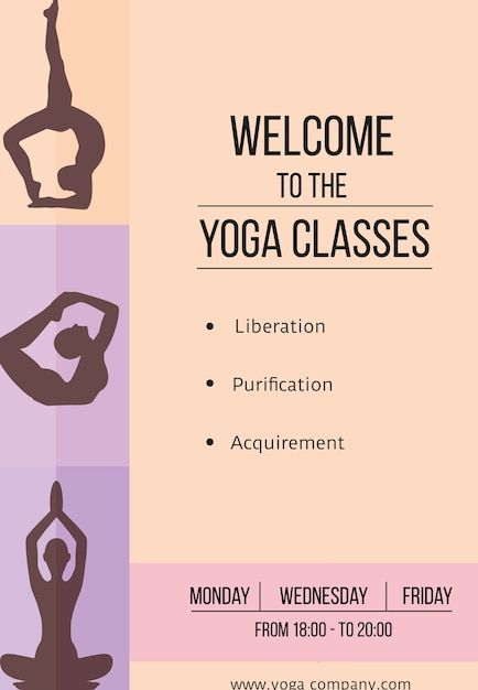 Silhouetes yoga classes flyer | Free Vector #Freepik #freevector #inner #yoga-flyer #yoga-template #inner-peace Yoga Template, Yoga Flyer, Yoga Ideas, Flyer Free, Advertisement Template, Yoga Classes, Yoga Class, Vector Photo, Inner Peace