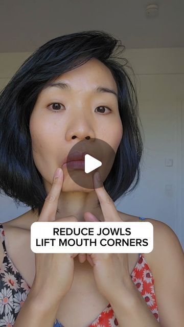 Trinh Georg on Instagram: "As we age, the skin loses collagen and elastin, leading to sagging in the lower face. Facial exercises, stretching, and massage can help improve muscle tone, increase blood flow, and promote collagen production, potentially reducing the appearance of jowls over time. These techniques can't completely reverse the effects of aging, but they may provide some improvement when done consistently as part of a skincare routine.  #jowls #mouthcornerlift #FacialWorkout #facelift #facialexercise #faceyoga #trinhgeorgg #naturallbeauty" How To Lift Sagging Jowls, Age In Reverse, Sagging Face Remedies, Face Yoga For Sagging Jowls, How To Help Sagging Jowls, Sagging Face Exercise, How To Tighten Saggy Jowls, Tighten Saggy Jowls, Sagging Jowls Face Yoga