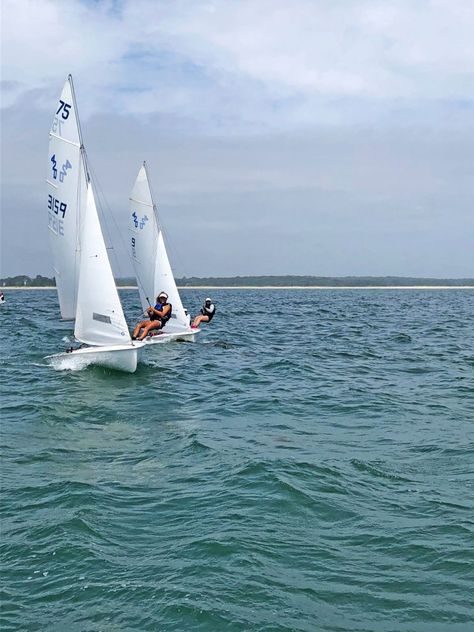 Sailing Camp Aesthetic, Sail Carribean Camp, Summer In England, Sailing Aesthetic, Camping With Teens, New England Summer, Summer Camp Island, Summer Programs, Sailing Day