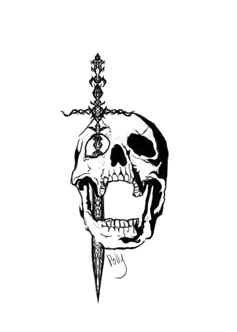 tg: poolyankp Gothic Cowboy Tattoo, Skull Cybersigilism, K45 Tattoo, Tattoo Sketches Ideas Creative, Guy Tattoos Ideas, Gothic Tattoo Men, Gothic Sketches, Gothic Flash Tattoo, Edgy Tattoo