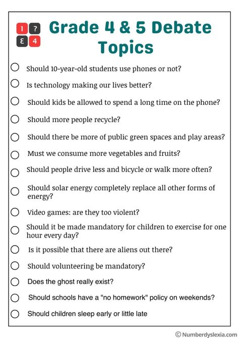 Fun Debate Questions, Elementary Debate, Debatable Questions, Debate Topics For Kids, Interesting Debate Topics, Debate Tips, Moral Development, Indefinite Pronouns, Types Of Sentences Worksheet