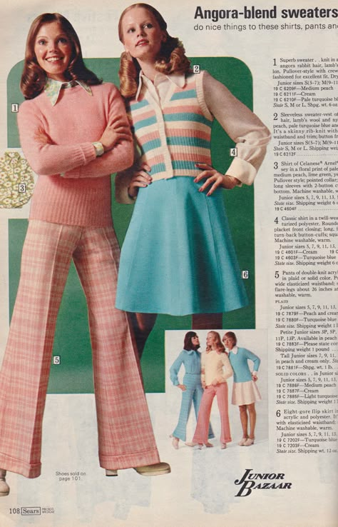 Sears Wish Book, Decades Fashion, 60s 70s Fashion, 60s And 70s Fashion, 70s Inspired Fashion, 70s Outfits, Seventies Fashion, 70’s Fashion, 1970s Fashion