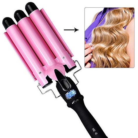 Crimper Iron, Curling Iron Tips, Wanded Hair, Deep Waver, Vanity Inspo, Curling Wands, Hair Curling Iron, Wand Hairstyles, Best Curlers