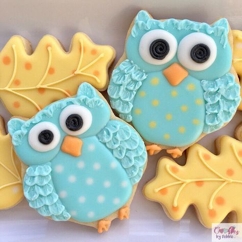 Cookies by Debbie LLC on Instagram: “Baby owls 💕 . . . . #babyowlcookies #owlcookies #cookieart #cookiesbydebbie #sugarcookies” Owl Cookies Decorated, Owl Party Ideas, Owl Sugar Cookies, Owl Cookies Royal Icing, Halloween Sugar Cookies Decorated, Owl Home Decor, Bird Cookies, Bread Sandwich, Owl Cookies