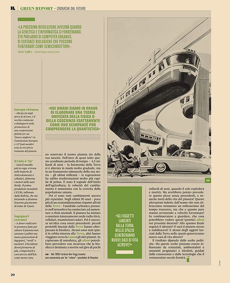 green report Magazine Layout Inspiration, Newspaper Layout, Editorial Design Layout, Newspaper Design, Magazine Layout Design, Design Editorial, Grid Layouts, Publication Design, Graphic Design Layouts