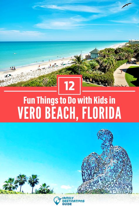 Dreaming about a family vacation to Vero Beach, FL and looking for things to do? We’re FamilyDestinationsGuide, and we’re here to help: Discover the most fun things to do in Vero Beach with kids - so you get memories that last a lifetime! #verobeach #verobeachthingstodo #verobeachwithkids #verobeachactivities Beach Vacation With Toddler, Things To Do In Vero Beach Fl, Florida Keys With Kids, Vero Beach Florida Things To Do In, Florida Day Trips With Kids, Beach With Kids, Beach Disney, Best Family Beaches, Fl Beaches