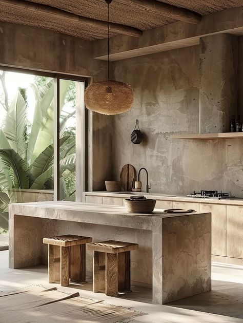 @koudix #HomeIdeas #InteriorDesign #DecorTips #HouseGoals #HomeDecorating #HomeStyle #HomeInspiration #InteriorInspo #DecorInspiration #HomeDecor Minimalist Kitchen Backsplash Ideas, Bali Style Kitchen, Limewash Kitchen, Dining Japandi, Minimalist Kitchen Backsplash, Japandi Style Kitchen, Interior Japandi, Kitchen Japandi, Wabi Sabi Kitchen