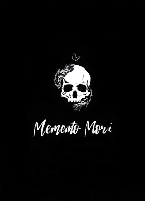 Memento Mori Wallpaper, Arte 8 Bits, Draw Ideas, Momento Mori, 8 Bits, Jolly Roger, Black And White Wallpaper, Tattoo Flash, Anime Scenery Wallpaper