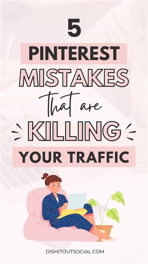 Struggling with Pinterest traffic? Discover the 5 biggest mistakes you're making and how to fix them! This Pinterest tutorial is perfect for beginners who want to boost their marketing and avoid common pitfalls. Learn Pinterest hacks that will drive results and grow your audience! Pinterest Tutorial, Reselling Clothes, Pinterest Marketing Business, Learn Pinterest, Pinterest Hacks, Pinterest Growth, Pinterest Business Account, Blogging Inspiration, Roblox Game