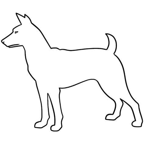 Learn to draw a dog outline. This step-by-step tutorial makes it Cute. Kids and beginners alike can now draw a great dog outline. Dog Outline Drawing, Dog Warning Signs, Draw A Dog, Small Dog House, Dog Outline, Profile Drawing, Drawing Guides, Dangerous Dogs, Draw Animals