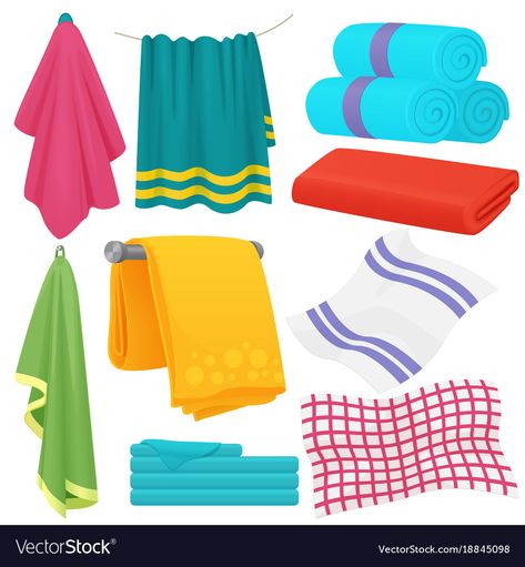 Bath Illustration, Folded Towels, Fold Towels, Infographic Examples, Turtle Images, Funny Towels, Cartoon Fabric, Fabric Photography, How To Fold Towels