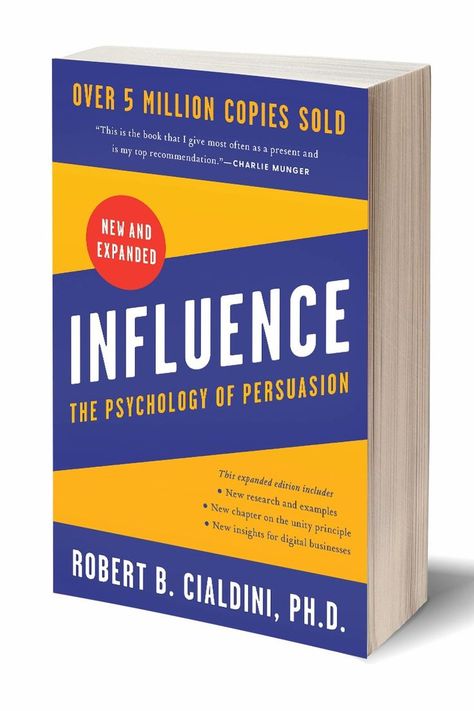 Influence, the classic book on persuasion, explains the psychology of why people say "yes" and how to apply these understandings. Robert Cialdini, Recommended Books To Read, Classic Book, Paradigm Shift, Psychology Books, Financial Education, Business Books, Human Nature, Book Reader