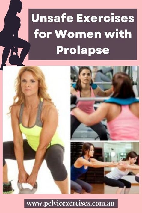 Exercises for women Pelvic Organ Prolapse Surgery, Pelvic Floor Surgery, Prolapse Exercises, Pelvic Floor Prolapse, Pelvic Organ Prolapse, Exercises For Women, Abdominal Surgery, Pelvic Floor Exercises, Abdominal Exercises