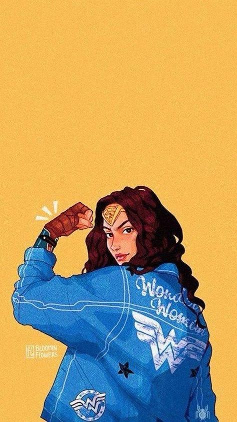 Yoga Foto's, Kapten Marvel, Wonder Woman Art, Feminist Art, Tumblr Wallpaper, Morning Yoga, Jena, Gal Gadot, A Drawing