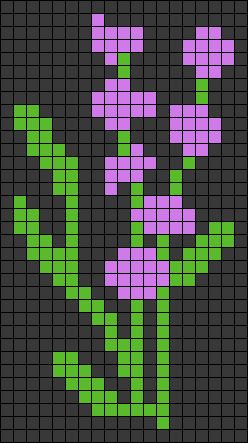 Lavender Pixel Art, Idea Box, Graph Paper Designs, Art Pixel, Flower Scent, Tapestry Crochet Patterns, Diy Perler Beads, Minecraft Pixel Art, Lavender Flower