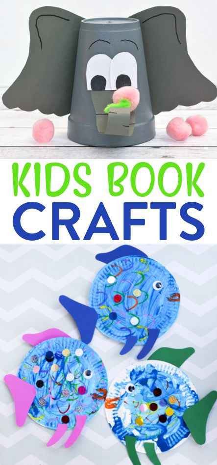 Preschool Crafts Based On Books, Book Week Craft Ideas, Preschool Books With Crafts, Reading Week Activities Preschool, 1st Grade Book And Craft, Children's Book Activities, All About Books Preschool Theme Crafts, Story Book Activities Preschool, Preschool Book And Craft Ideas