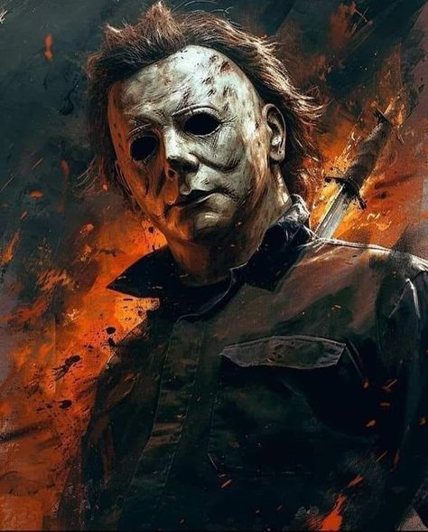 Cool Backrounds, Michael Myers Face, Horror Movie Scenes, Halloween Live Wallpaper, Michael Meyer, Scary Movie Characters, Horror Movie Icons, Horror Artwork, The Boogeyman