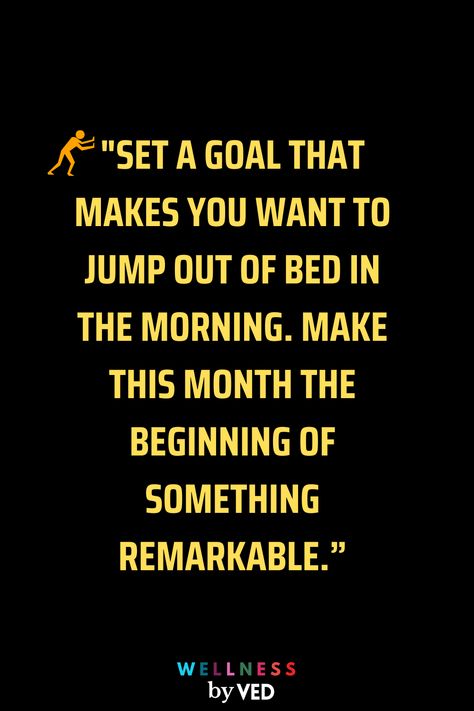 Step into a fresh chapter with 'New Month, New Goals.' Discover practical wisdom to set and pursue intentions that resonate, guiding you toward a month of growth and accomplishment. #newmonthnewgoals #newmonthquotes #newgoalsquotes #goals #goalsquotes #motivation Set Your Goals Quotes, New Month New Goals Quotes Motivation, New Month Motivation Quotes, New Month New Goals Quotes, New Month New Goals, New Month Quotes, Month Quotes, Goals Quotes, Crush It