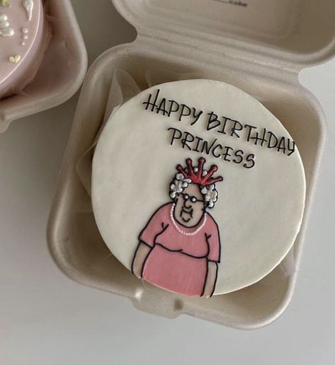 Bento Cake Design Birthday Funny, Cake 23 Birthday, Bento Cake Funny, Funny 21st Birthday Cake, Birthday Cake Ideas Funny, Funny Bento Cake, Happy Birthday Princess Cake, Birthday Cake Funny, 23 Birthday Cake