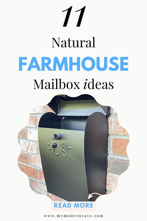 Upgrade your mailbox game with these stunning farmhouse-inspired ideas that will add a touch of rustic charm to your front yard. From DIY wooden mailboxes to repurposing vintage finds, these ideas are sure to impress your neighbors and make you the talk of the town. Don't settle for a boring mailbox when you can create something truly special. Which idea will you try first?

Get inspired and start transforming your curb appeal today! Mailbox On House Ideas, Modern Farmhouse Mailbox Ideas, Farmhouse Mailbox Ideas, Mailbox Ideas Diy, Mailbox On House, Farmhouse Mailbox, Porch Mailbox, Farmhouse Mailboxes, Wooden Mailbox