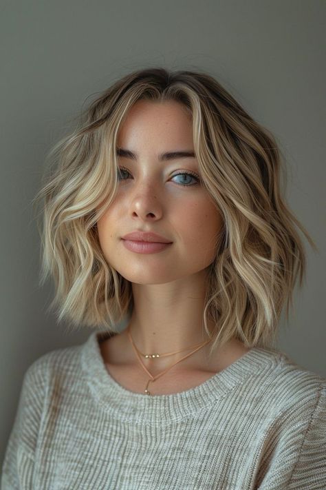 Achieve a lived-in look with 16 blunt bobs featuring textured ends, a dominating style that's effortlessly cool and chic. Low Taper Fade Haircut, Short Blonde Bobs, Bob Hair Color, Taper Fade Haircut, Blonde Hair Looks, Brown Blonde Hair, Short Blonde, Blonde Bobs, Short Blonde Hair