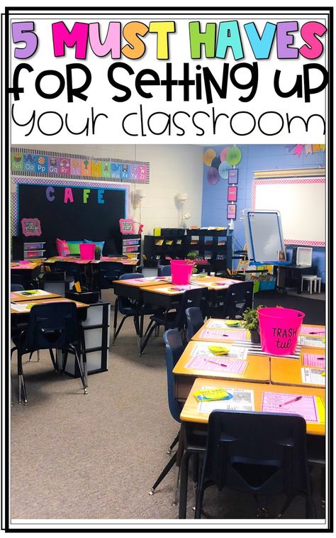 Five Must Haves for Setting Up a Classroom Setting Up A Classroom, Teacher Must Haves, First Year Teaching, Elementary Classroom Decor, Library Chair, 5th Grade Classroom, Third Grade Classroom, 4th Grade Classroom, 3rd Grade Classroom