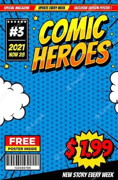 Superhero Graphic Design, Comic Website, Comics Background, Yearbook Inspiration, Batman Characters, Comic Background, Superhero Graphic, Comic Pop Art, Canva Edit