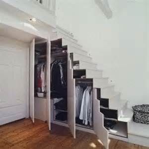 Stairs Closet Ideas, Under The Stairs Closet Ideas, Under The Stairs Closet, Loft Mezzanine, Open Basement Stairs, Stairs Closet, Closet Under Stairs, Minimalist Home Furniture, Under Stairs Storage