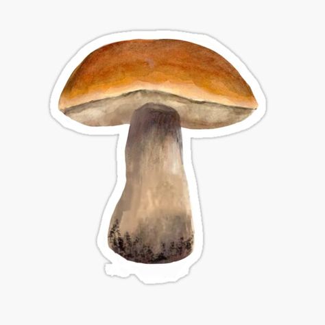 Sticker Mushroom, Mushroom Stickers, Dark Academia Room, Academia Room, Sketchbook Cover, Sticker Ideas, Dark Academia, Top Artists, Sticker Design