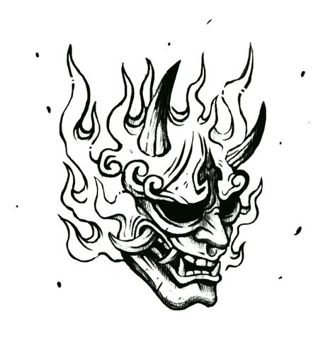 Japanese Oni Mask Tattoo, Japanese Mask Tattoo, Japanese Oni Mask, Oni Mask Tattoo, Oni Tattoo, Hannya Mask Tattoo, Unique Tattoos For Men, Star Aesthetic, Demon Mask