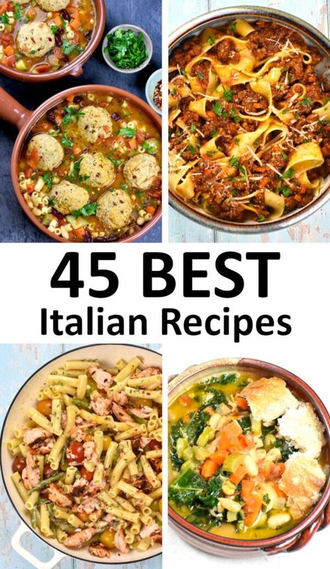 Eggplant Relish, Italian Antipasto, Italian Dinner Recipes, Pasta Primavera, Pasta E Fagioli, Best Italian Recipes, Homemade Marinara, Italian Dinner, Italian Recipes Authentic